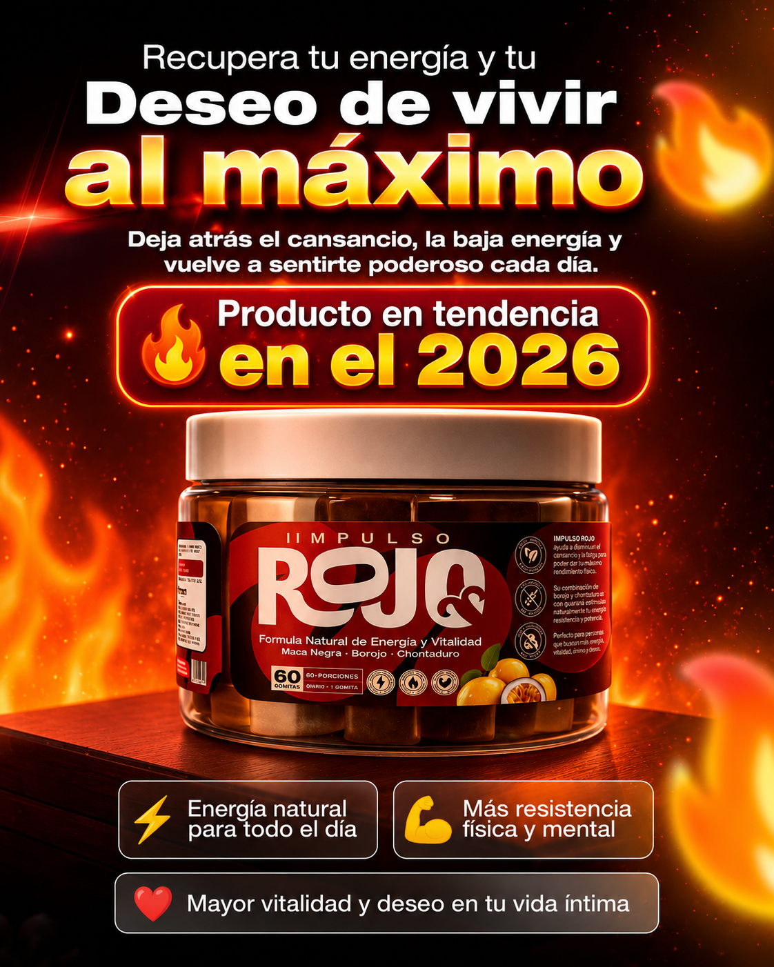 Persona con cansancio y baja energía durante el día