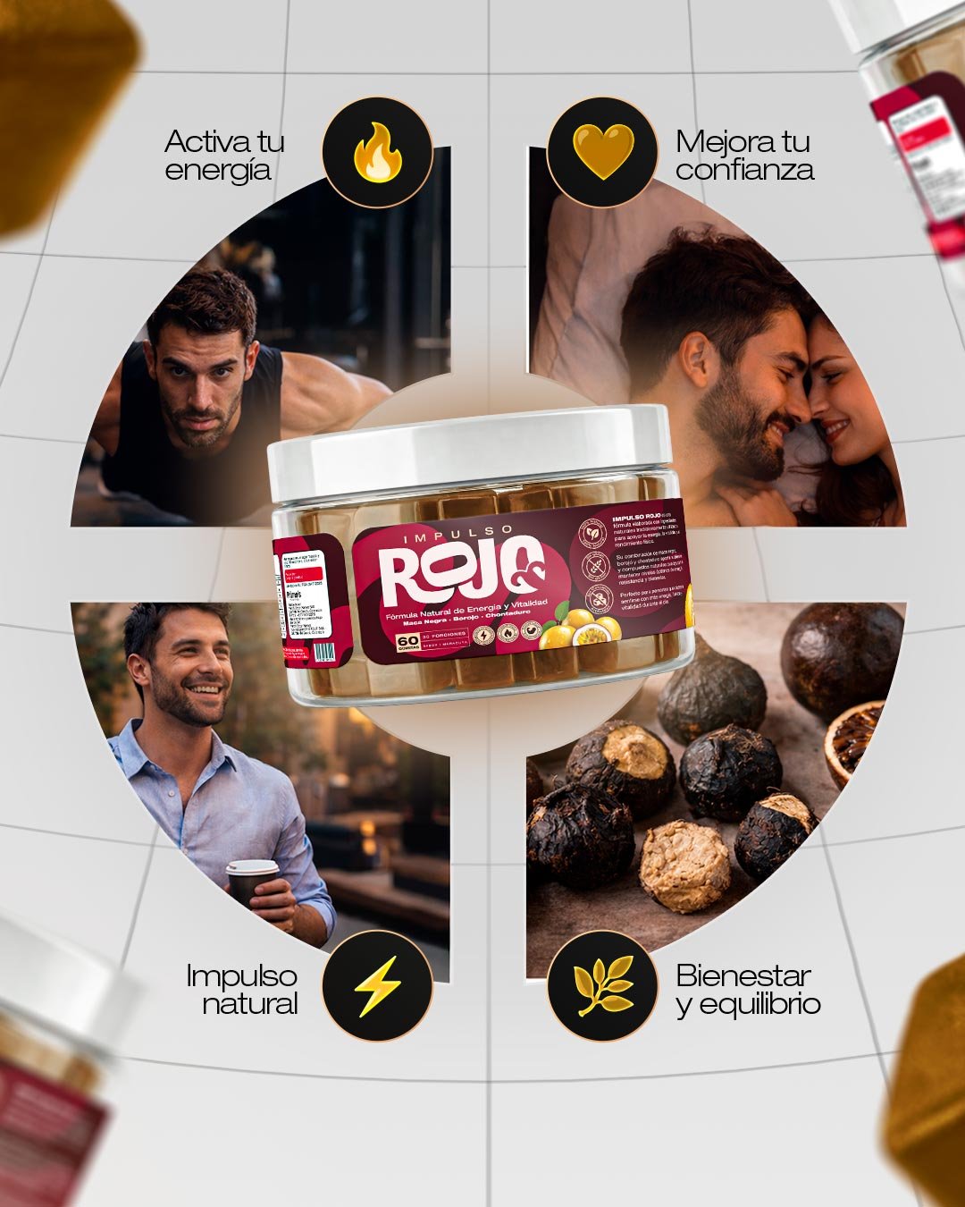 Persona con cansancio y baja energía durante el día