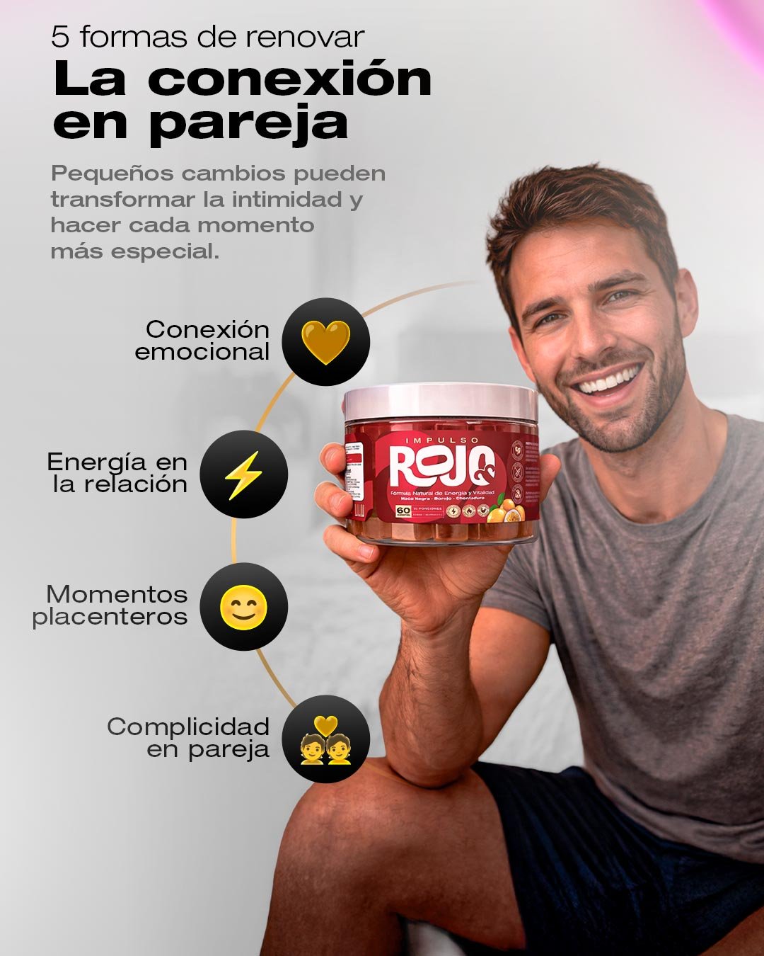 Persona con cansancio y baja energía durante el día